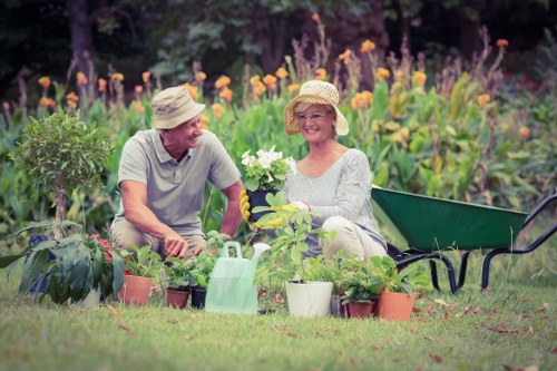 Tree surgeons website cookie policy overview with digital privacy concept